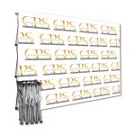 Branded Straight fabric banner wall